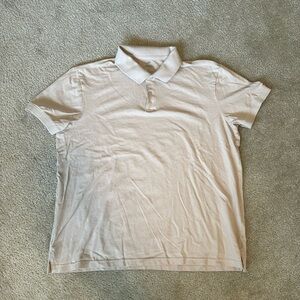 H&M Regular Fit Cream Polo